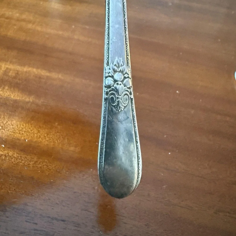 Set of 6 Vintage‎ 1847 Rogers Bros IS Place Oval Soup Spoon 7 1/4